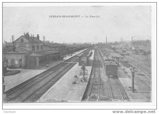 95 // VAL D OISE / PERSAN BEAUMONT / La Gare (2) / (vue Intérieure) / Xx - Persan