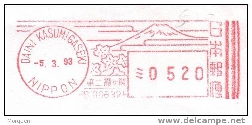 1760. JAPON Carta Aerea Ministro Transporte 1993. FUJI - Covers & Documents