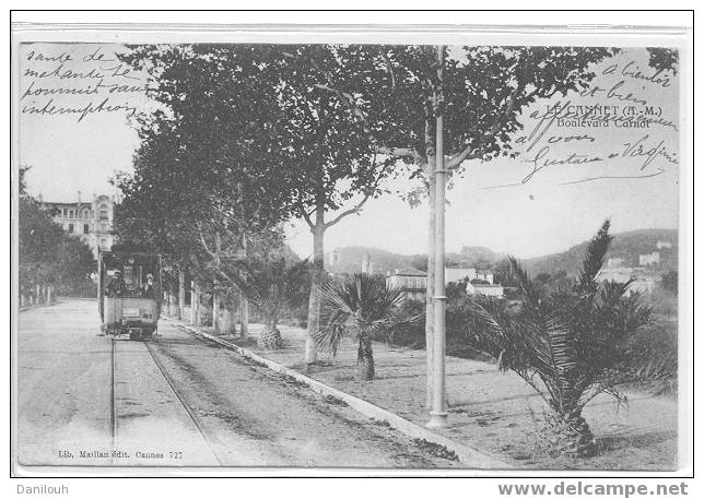 06 // ALPES MARITIMES / LE CANNET / Boulevard Carnot / (+ TRAM) Maillan édit / - Le Cannet