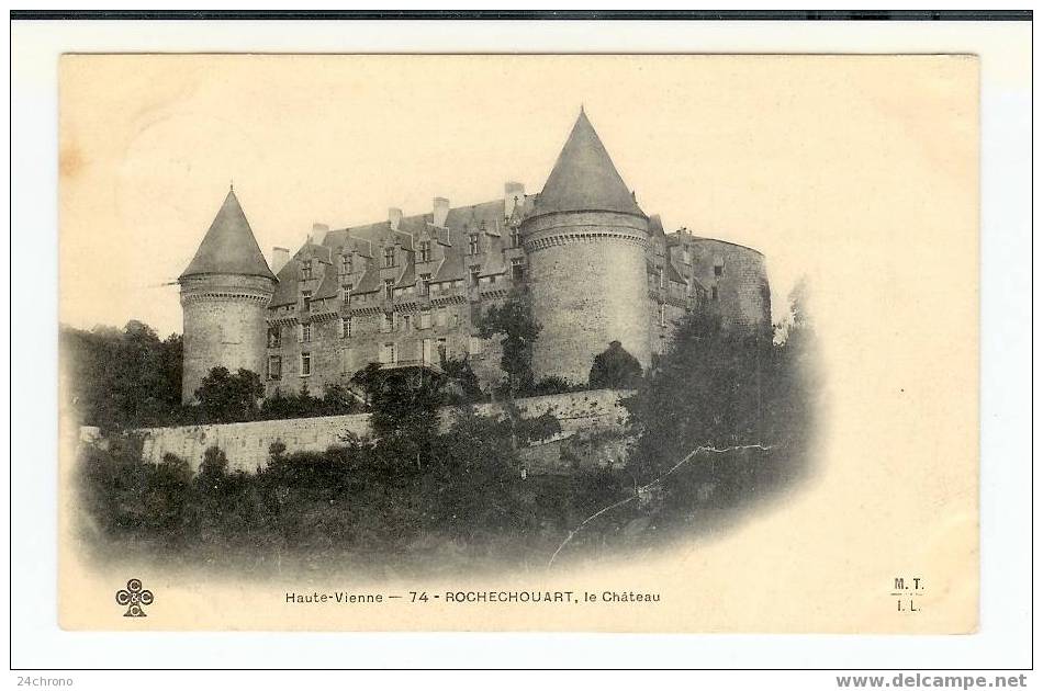 Rochechouart: Le Chateau (06-5508) - Rochechouart