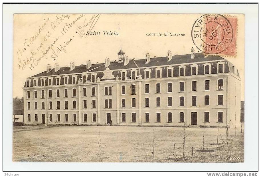 Saint Yrieix: Cour De La Caserne (06-5527) - Saint Yrieix La Perche