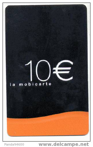 France Mobicarte 10 Euros 06/2005 - Cellphone Cards (refills)