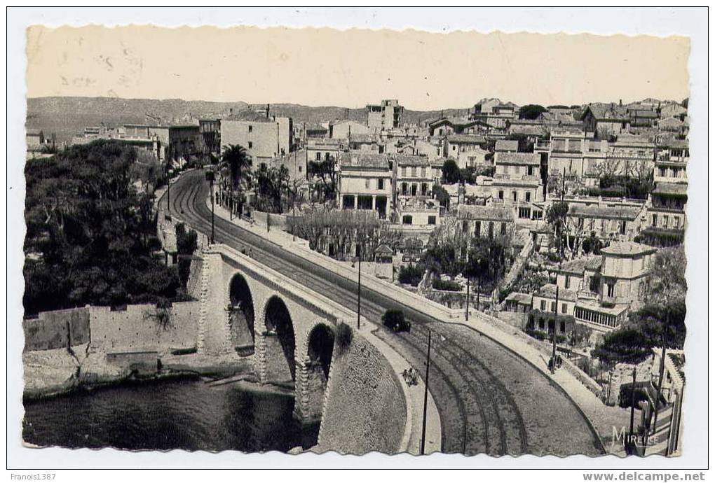Réf 130  - MARSEILLE - La Corniche ENDOUME Et Le Pont De La Fausse Monnaie (1952) - Endoume, Roucas, Corniche, Plages
