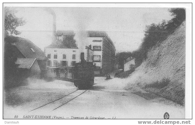 88 // VOSGES / SAINT ETIENNE / Tramway De Gérardmer / LL 10 * - Saint Etienne De Remiremont