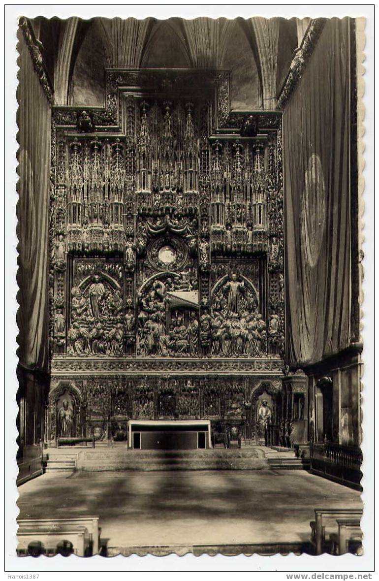 Réf 132  - ZARAGOZA - Catedral De La Seo. Altar Mayor - Zaragoza