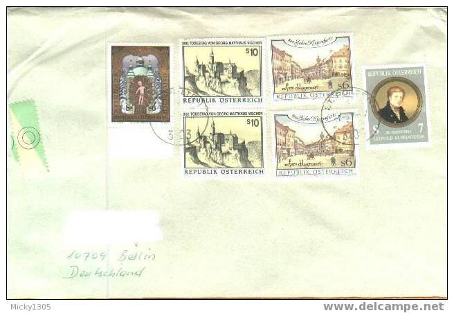 Österreich / Austria - Umschlag Echt Gelaufen / Cover Used (3422) ## - Lettres & Documents