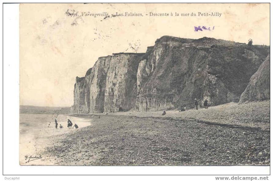 VARENGEVILLE LES FALAISES DESCENTE A LA MER DU PETIT AILLY - Varengeville Sur Mer