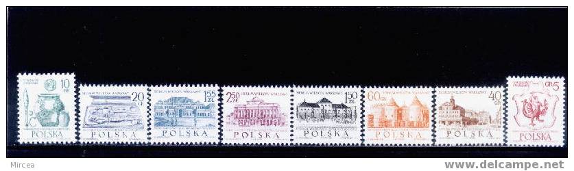 Pologne Yvert No.1449/56  Neufs** - Unused Stamps