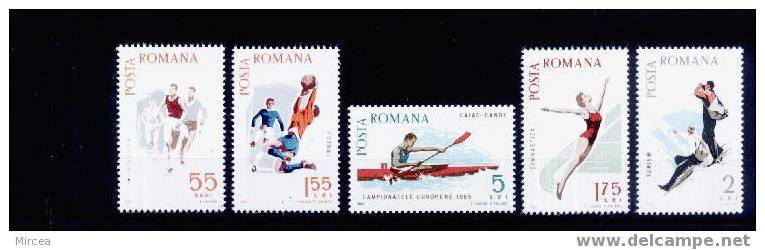 Roumanie Yv.no.2170/4 Neufs** - Unused Stamps