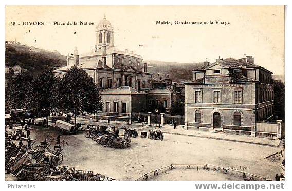 Givors   Place De La Nation Gendarmerie - Givors