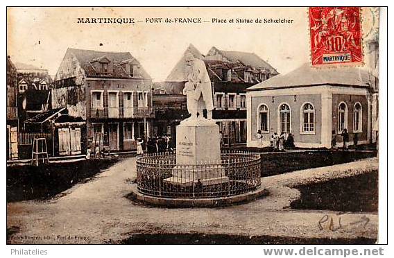 Fort De France La Place  1908 - Fort De France