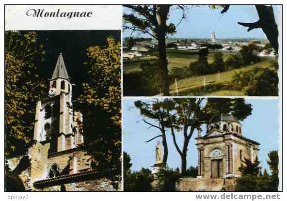 B - 34 - MONTAGNAC - Carte Multivues - Agde