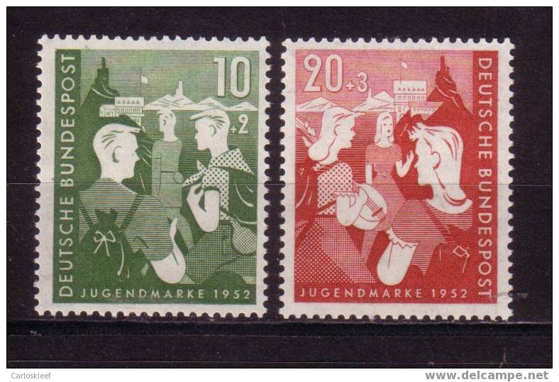 ALLEMAGNE FEDERALE - 1952 - NEUF SANS CHARNIERE - Neufs