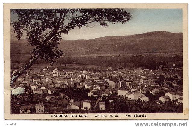 LANGEAC - Vue Générale - - Langeac