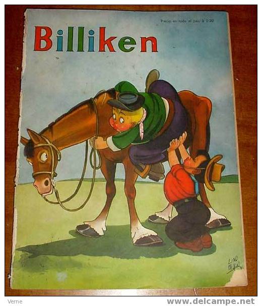 ANTIGUO REVISTA BILLIKEN - AÑO 1944 - Nº 1265 - MUCHAS FOTOGRAFIAS DE LAS MUÑECAS QUE SE VENDIERON EN ARGENTINA Y ESPAÑA - Muñecas