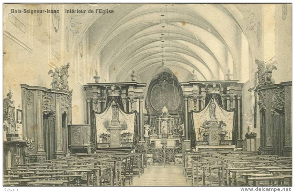 Bois-Seigneur-Isaac -Intérieur De L'Eglise - Braine-l'Alleud