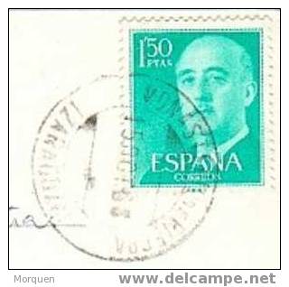 Postal MONASTERIO De PIEDRA (Zaragoza)  1965 - Cartas & Documentos