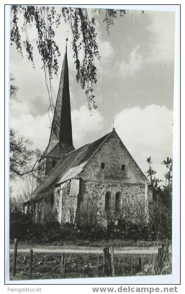 D 2872 - Kirche Bei Greifswald - S/w Foto Ak, Beschrieben Aber Nicht Gelaufen - Greifswald