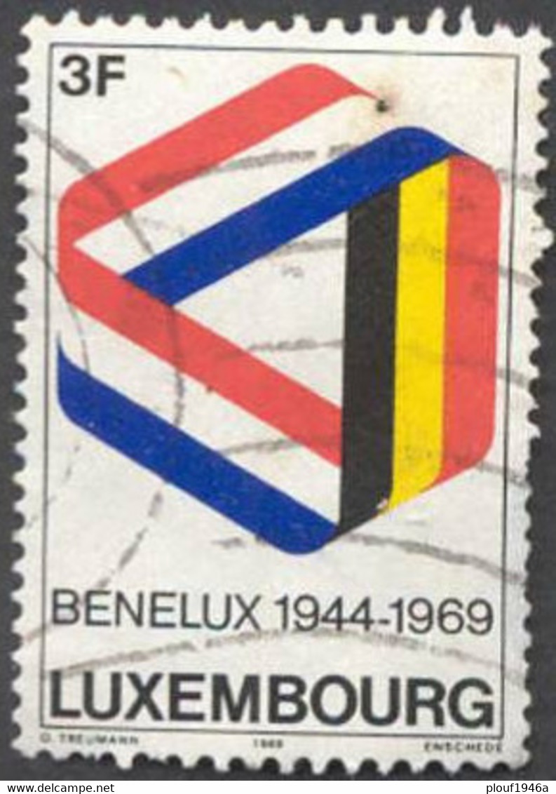 Pays : 286,05 (Luxembourg)  Yvert Et Tellier N° :   743 (o) - Used Stamps