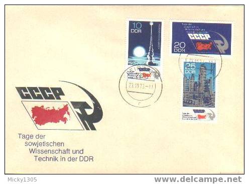 DDR / GDR - FDC Mi-Nr 1887/1889 (F090)- - 1971-1980