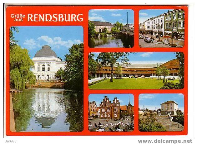 GOOD GERMANY POSTCARD / VIEWCARD - RENDSBURG - Nice Stamped - Rendsburg