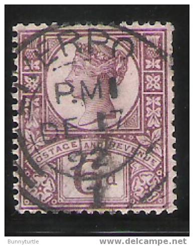 Great Britain 1887 Victoria 6p Used - Used Stamps