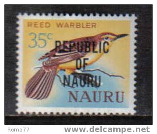 D137 - NAURU , REED WARBLER N. 80  *** - Nauru