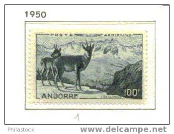 ANDORRE POSTE AERIENNE Nº 1 ** - Luftpost