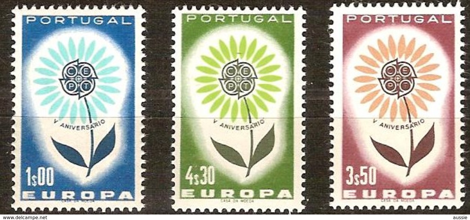 Cept 1964 Portugal Yvertn° 944-46 *** MNH Cote 11 Euro - 1964