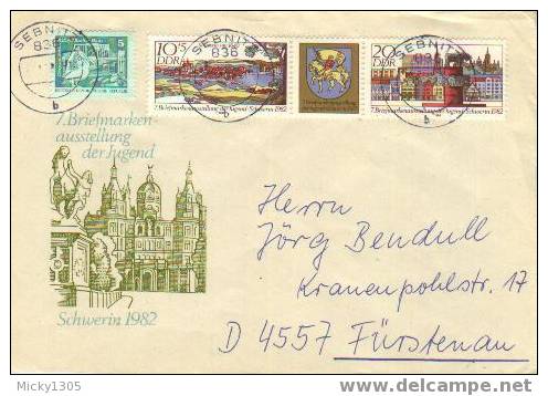 DDR / GDR - FDC Mi-Nr 2722/2723 (F104)- - 1981-1990