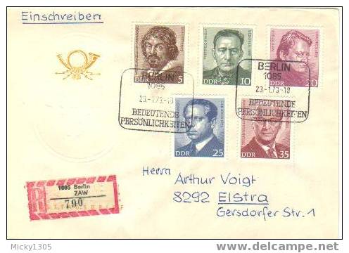 DDR / GDR - FDC Mi-Nr 1815/1819 (F109)- - 1971-1980