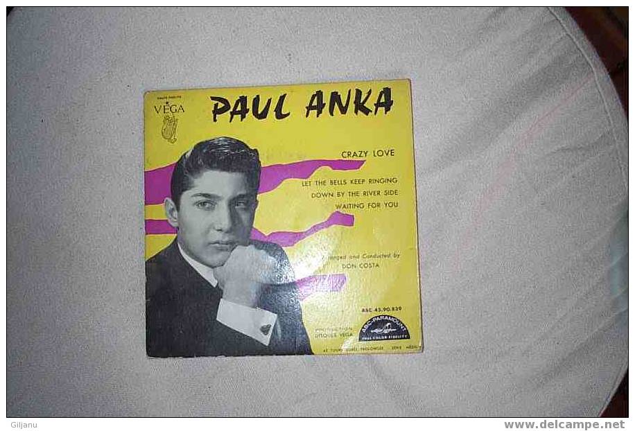 PAUL ANKA 45 T - Autres - Musique Anglaise