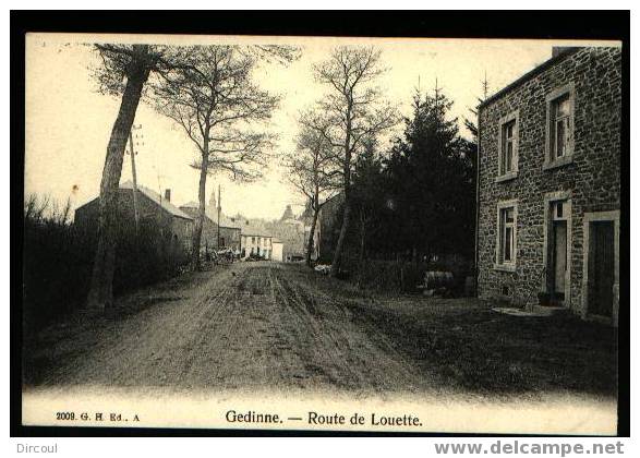 3419 - Gedinne Route De Louette - Gedinne