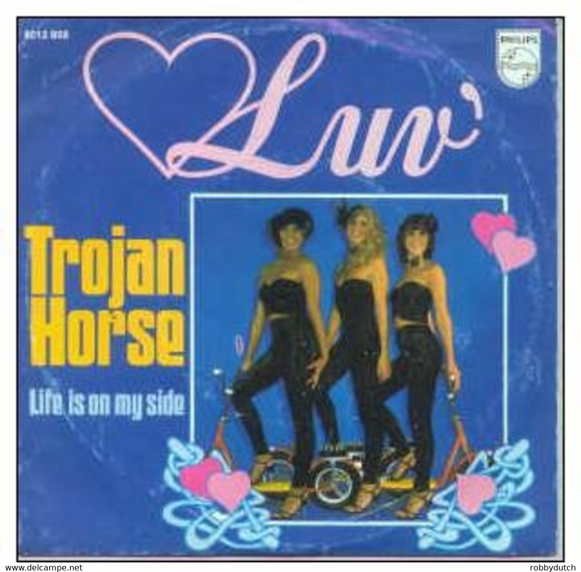 * 7" * LUV' - TROJAN HORSE (Nederpop 1978) - Disco, Pop