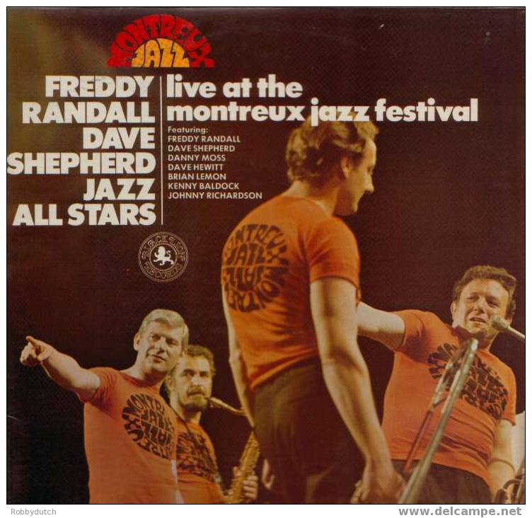 * LP * FREDDY RANDALL & DAVE SHEPHERD - LIVE AT MONTREUX (1973) - Jazz