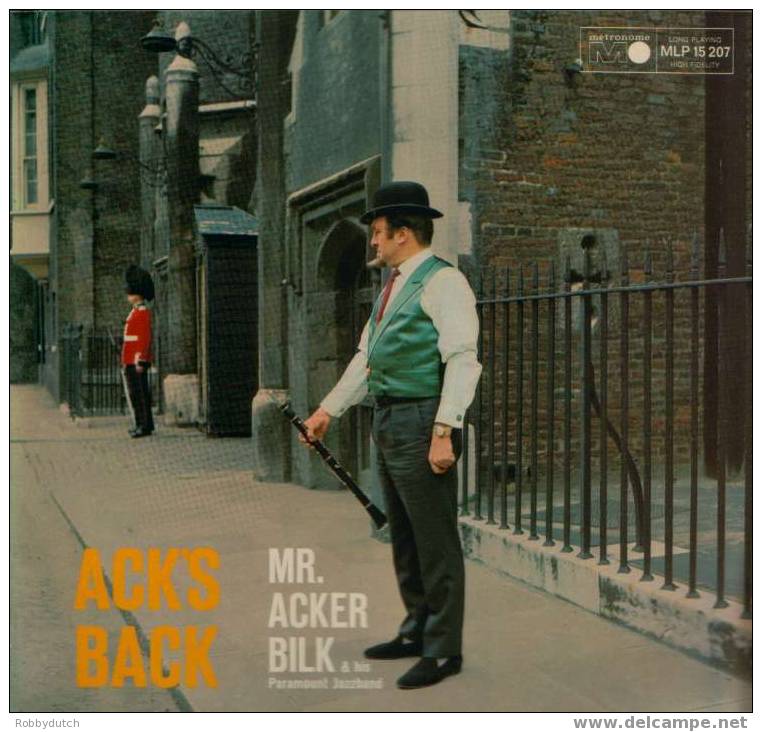 * LP * MR. ACKER BILK - ACK´S BACK - Jazz