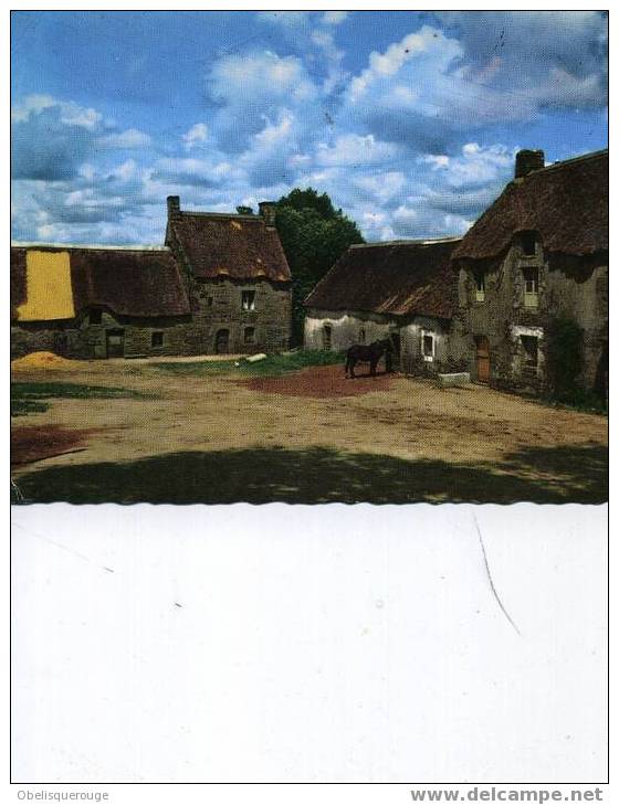 CHAMIERES DE BRETAGNE INTERIEUR DE FERME N ° 31 SM DENTELEE 1964 - Farms