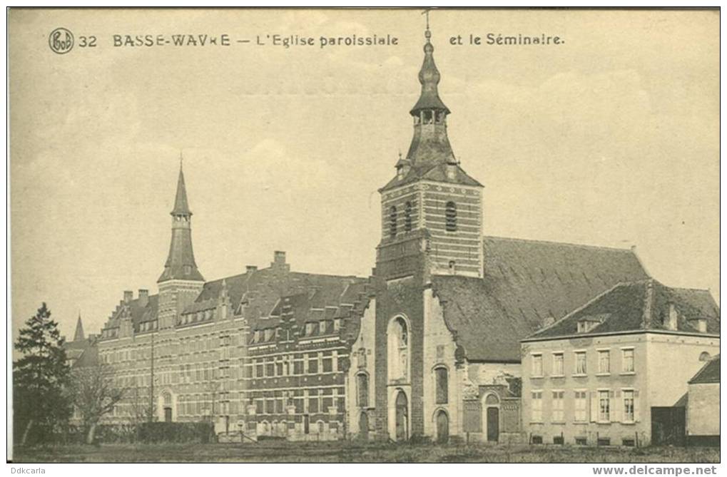 Basse-Wavre - L'Eglise Paroisiale Et Le Séminaire - Waver