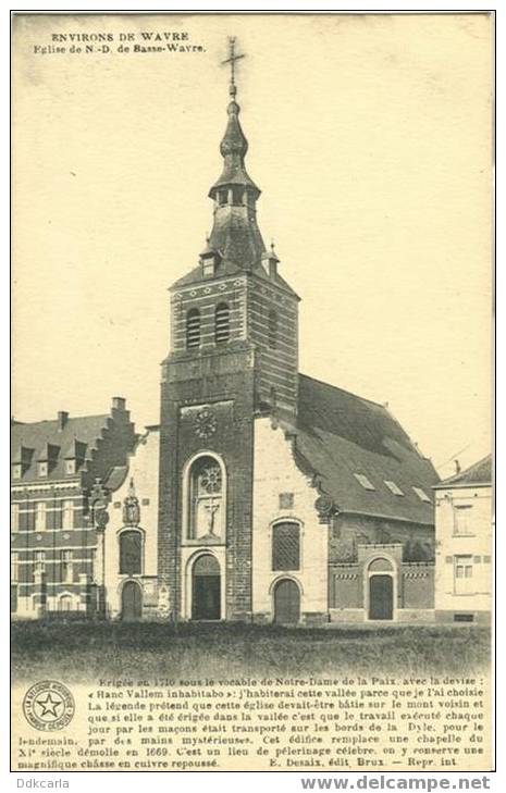 Basse-Wavre - L´Eglise De N.-D. - Waver