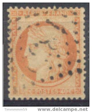 Lot N°4616   N°38  40c Orange, Oblit GC - 1870 Siege Of Paris