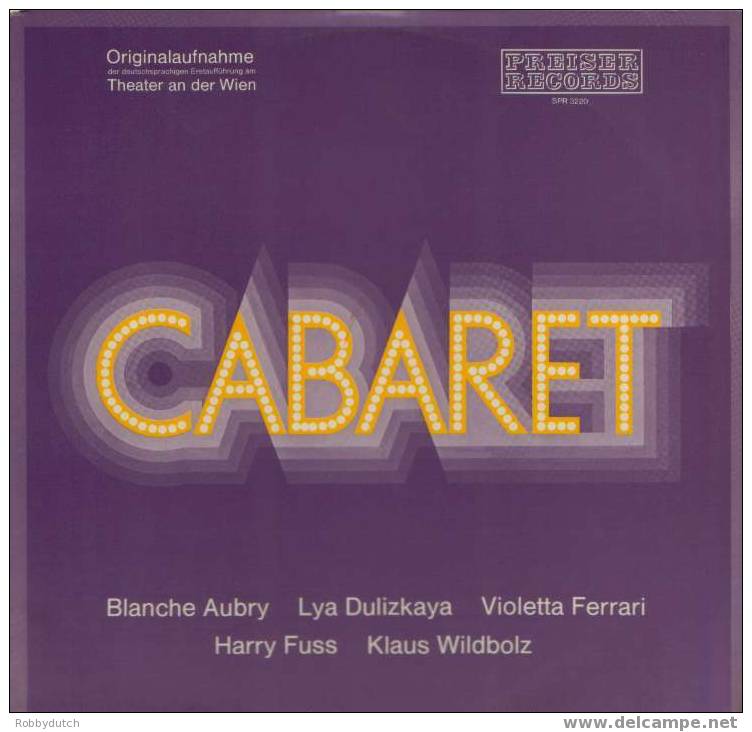 * LP * CABARET - Original Austrian Cast (1970) - Musicals