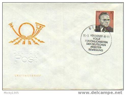 DDR / GDR - FDC Mi-Nr 2500 (F122)- - 1971-1980