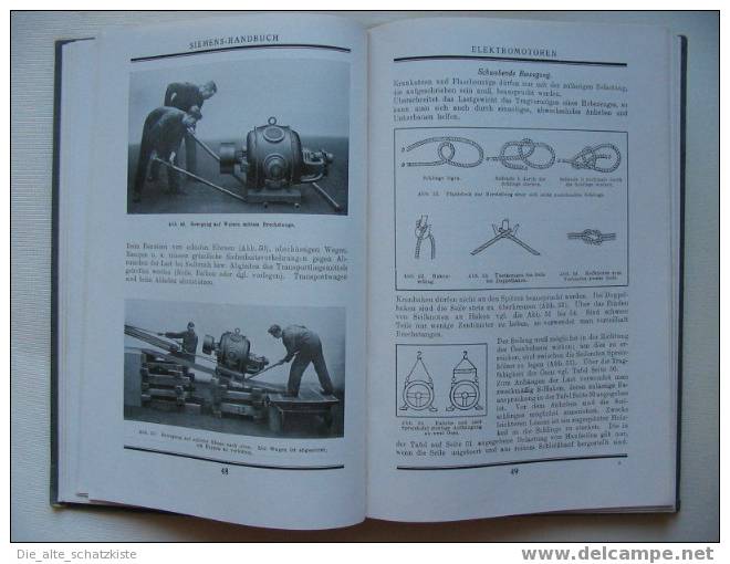 &#9608;&#9619;&#9618;  SIEMENS HANDBUCH ELEKTRISCHE INSTALLATION 1922 - Technik