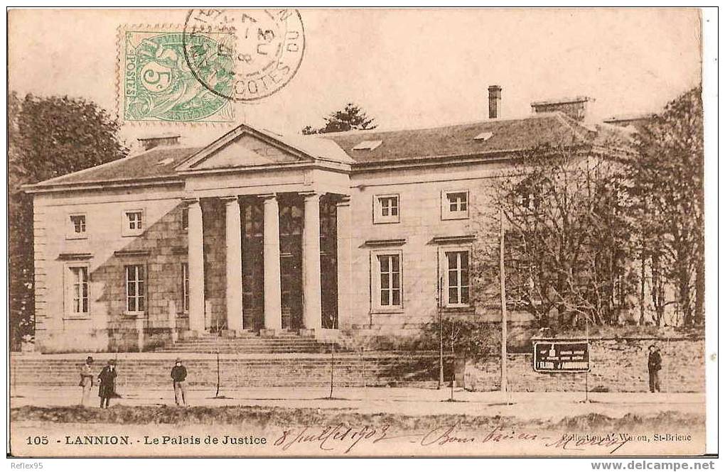 LANNION - Le Palais De Justice - Lannion