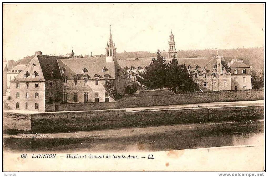 LANNION - Hospice Et Couvent De Sainte-Anne - Lannion
