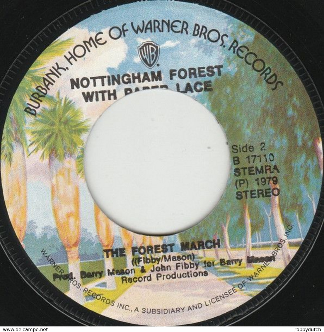 * 7" * NOTTINGHAM FORREST & PAPER LACE - WE GOT THE WHOLE WORLD - Disco & Pop