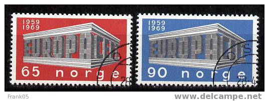 Norwegen / Norway / Norvege 1969 EUROPA Gestempelt/used - 1969