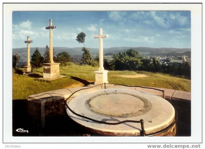 Chateau Chinon: Le Calvaire Et La Table D' Orientation (06-5715) - Chateau Chinon