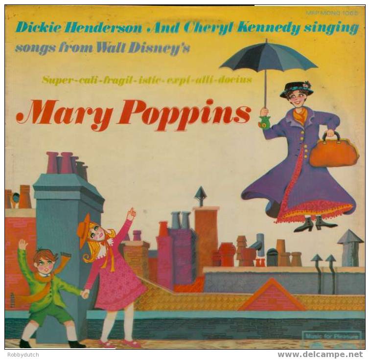* LP * MARY POPPINS - DICKIE HENDERSON & CHERYL KENNEDY (1966) - Musicals