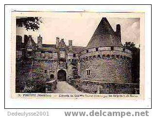 Sept 568433 Pontivy  L'entreé Du Chateau N° 8 - Pontivy